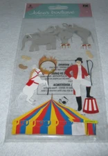 E-K Success - Jolee's Boutique - Dimensional- Circus Theme - New Package -