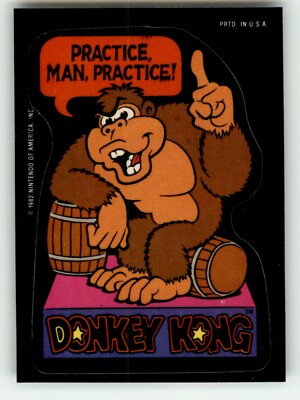 topps DONKEY KONG ドンキーコング　カード36枚　トップス Arcade Collectibles: Topps Donkey Kong Cards - YouTube