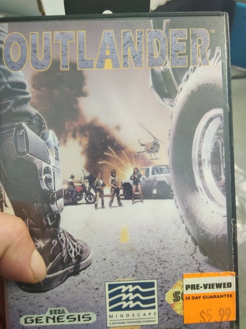 Outlander sega коды