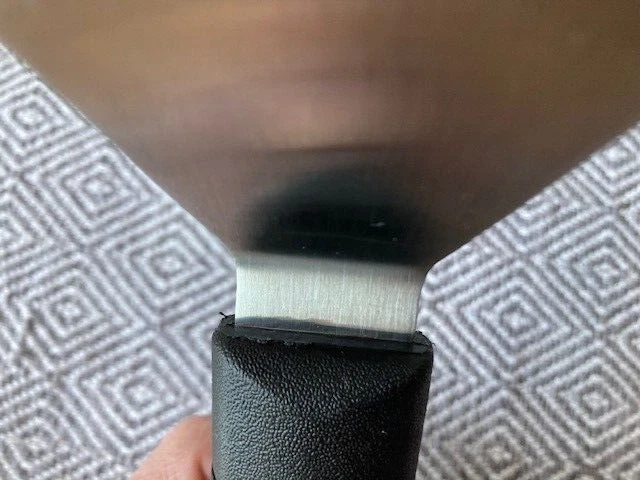 Mercer Culinary M18720 Turner 6" x 3" Square Edge 13-1/2" Stainless Spatula - Image 4 of 4