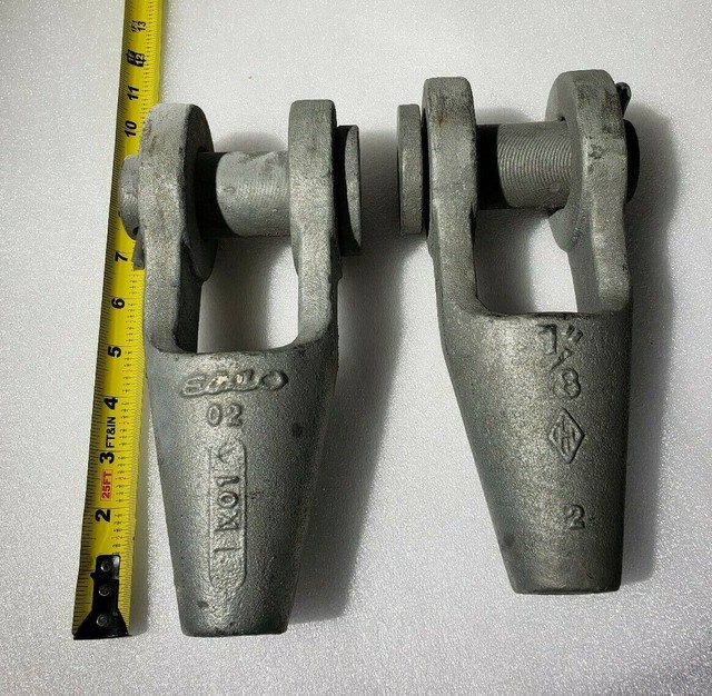 ESCO 7/8" OPEN SPELTER WIRE ROPE SOCKET GALVANIZED STEEL * NEW * NOS eBay