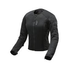 Jacke Motorrad Sommerjacke Airflow Lady - T. Ur - Damen - Schwarz - Größe L