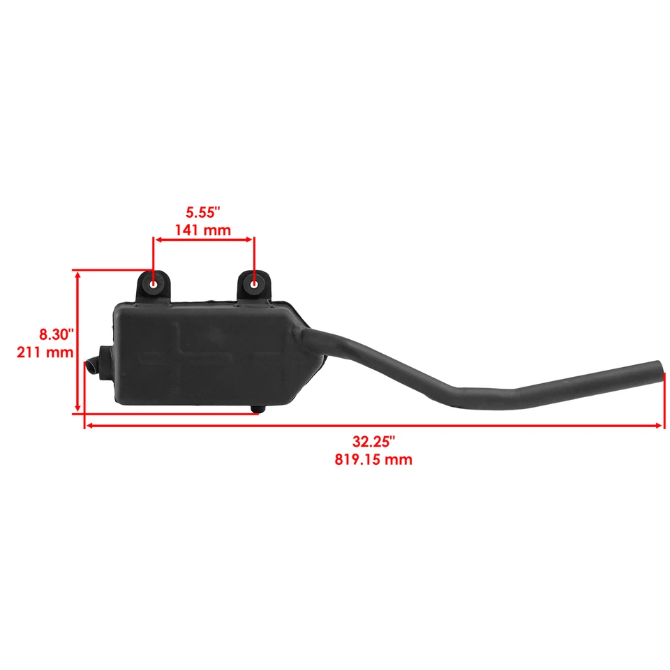Caltric Exhaust Muffler & Pipe Gaskets For Kawasaki Bayou 300 KLF300B 1988-2004 - Imagem 2 de 4