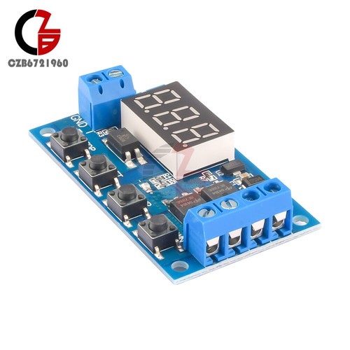 2PCS Trigger Cycle Timer Delay Switch Circuit Board MOS Tube Control Module - Picture 10 of 12