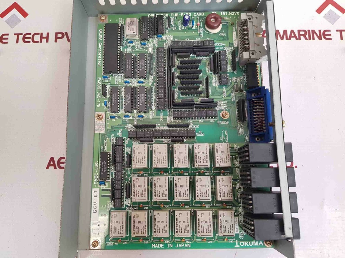 Okuma opus7000 fub-p4r2 card 1911-2242-43.099 ver no. 2.0 | eBay