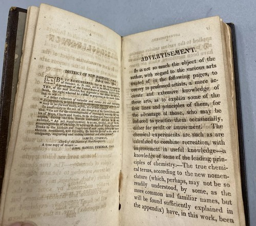 Libro NH: Rufus Porter, colección selecta de artes valiosas y curiosas, 2ª edición 1826 - Imagen 8 de 14