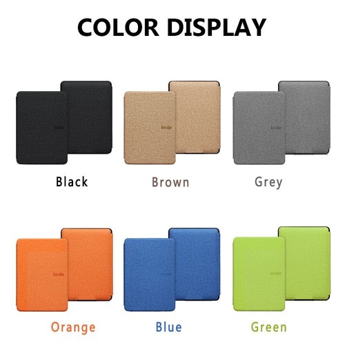 Protective Shell PU Leather For Kindle Paperwhite 4 10th Generation 2018 New - Picture 5 of 17