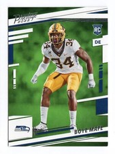 Boye Mafe 387 2022 Panini PrestigeRC Rookie Seattle Seahawks Card