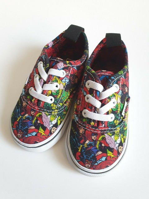 superhero slip on shoes