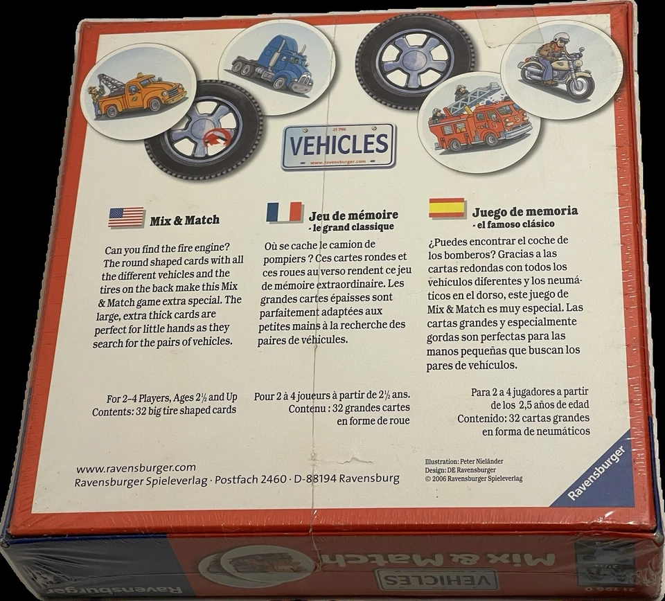 Vintage 2006 Ravensburger Mix & Match Vehicles ( Made In Czech Republic ) - Image 3 of 4