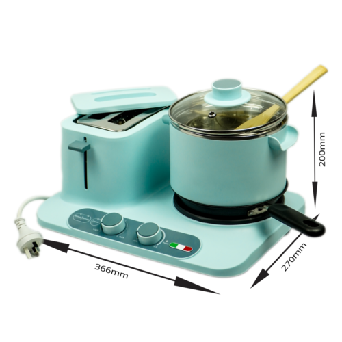 Vintage Electric 2 Slice Toaster Breakfast Cooking Hot Plate Frying Pan Camping - Picture 4 of 4
