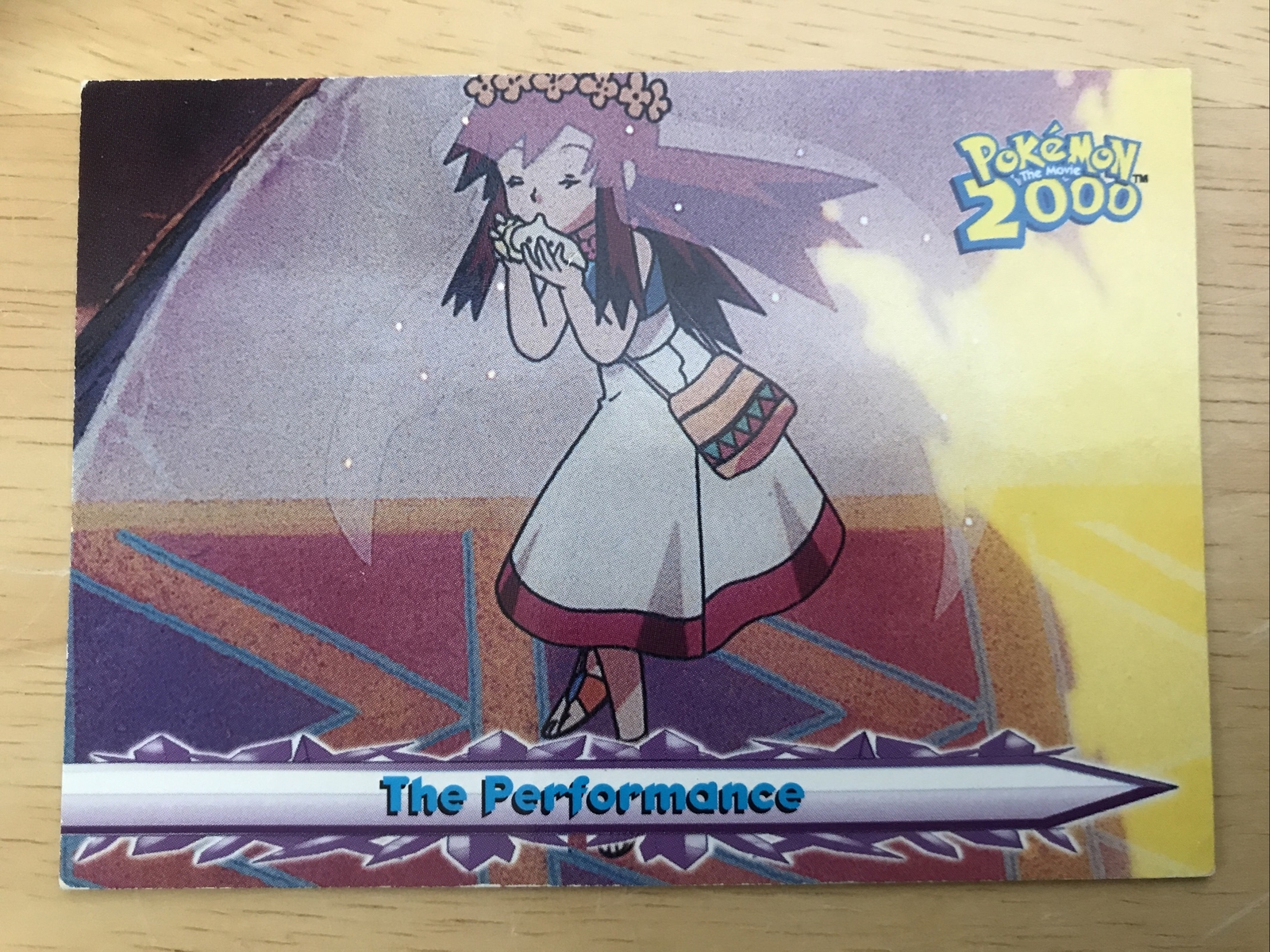 Pokemon Card The Performance #25 Pokemon The Movie 2000 Topps NM
