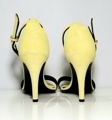 CELINE PARIS runway iconic rare yellow sandals shoes $895 i-38 / us-7.5 - 7 1/2 - Picture 7 of 12