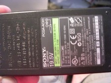 Sony PCGA-ACX1 19.5v laptop AC adapter, used, works great, original