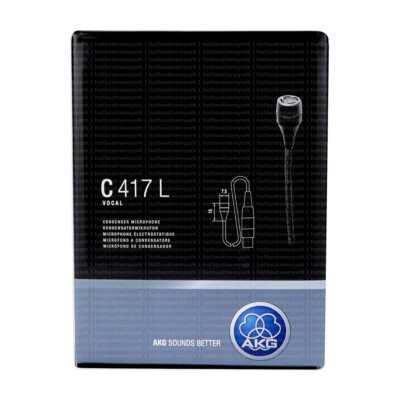AKG C 417L Professional Omni-directional Lavalier Condenser Microphone Lapel Mic