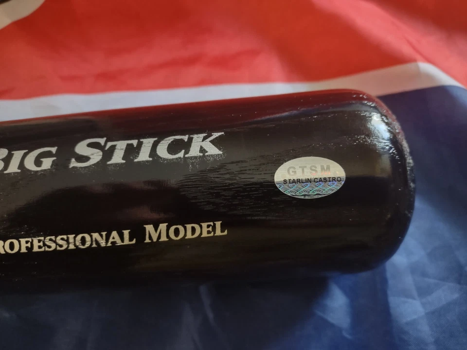 Starlin Castro Autograph Baseball Bat - Image 3 of 3