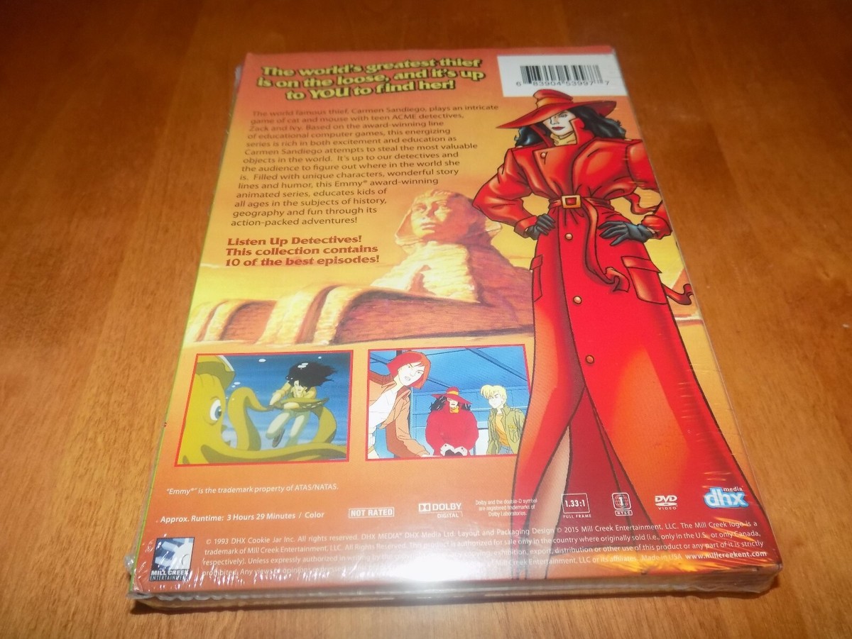 WHERE ON EARTH IS CARMEN SANDIEGO ACME'S MOST WANTED Retro TV