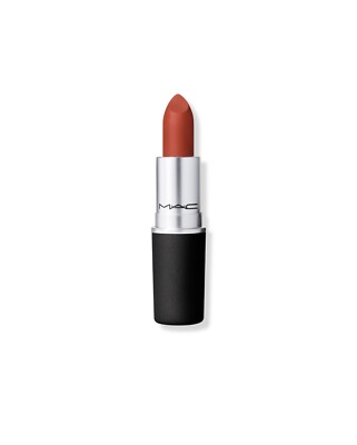 MAC Powder Kiss Lipstick #316 Devoted to Chili Full Size 0.1 OZ/3g New in Box