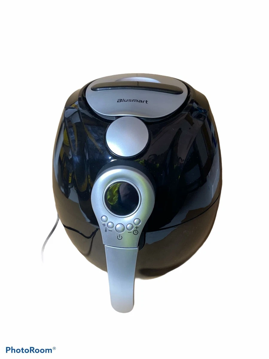 Blusmart Electric Air Fryer Oil Free with LED Display Black EX DISPLAY