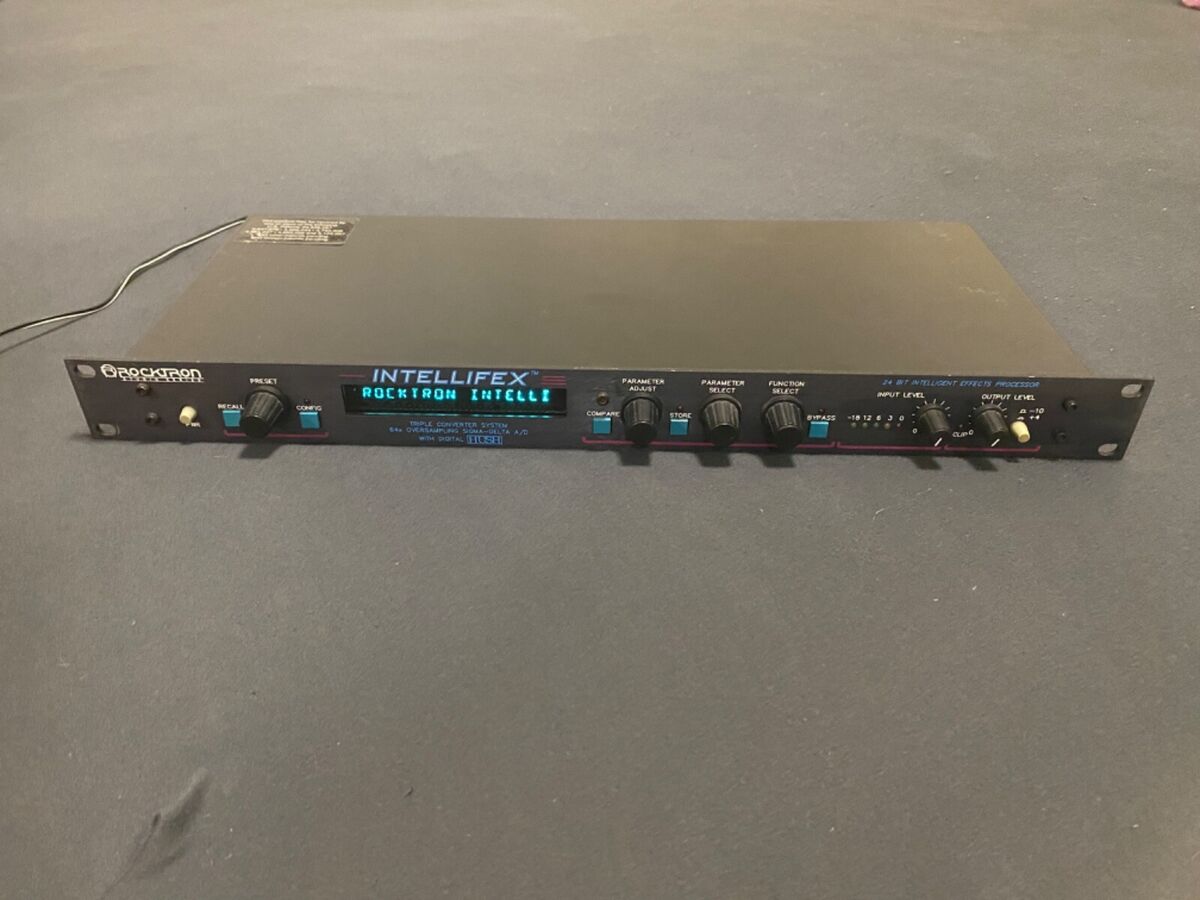 Rocktron Intellifex Original Blackface Rack Mount Studio Rocktron Intellifex Original Blackface Rack Mount Studio