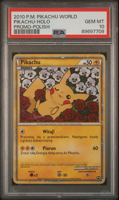 Pikachu (Polish) PW8 Pikachu World Collection Holo for sale online