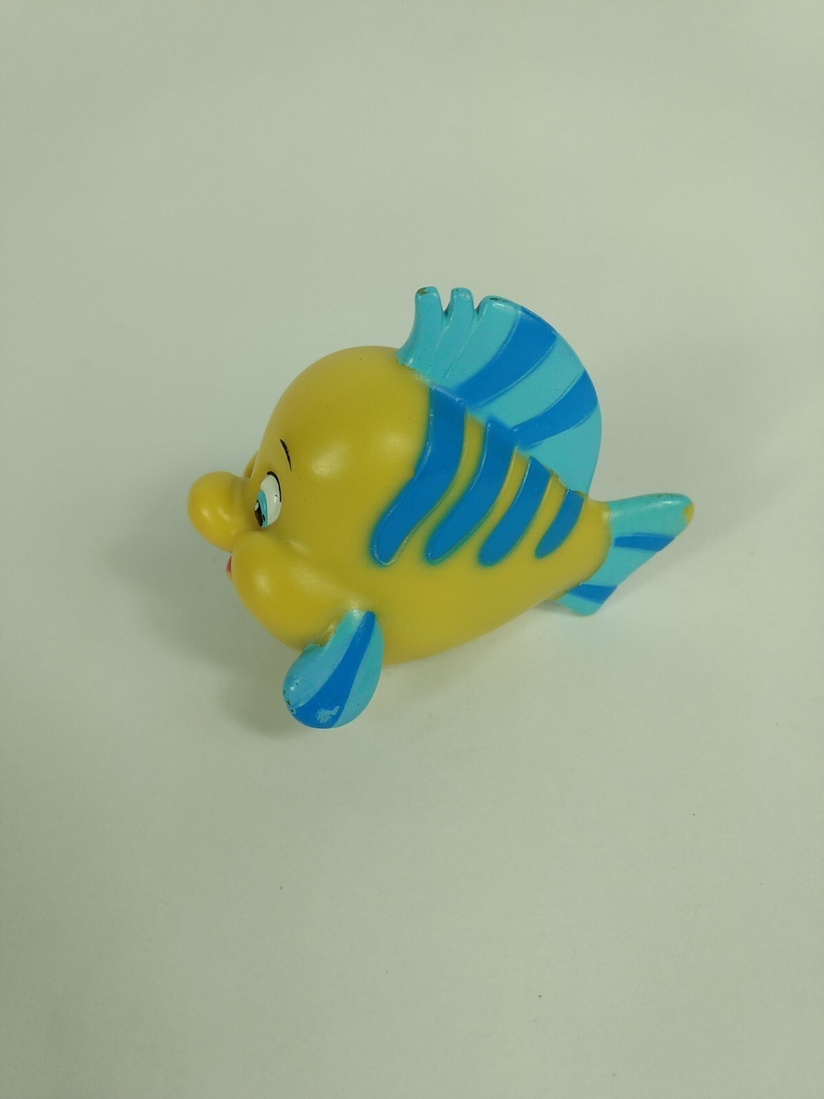 Vintage Flounder 2.75" Squirt Bath Toy Action Figure Disney Store Little Mermaid | eBay
