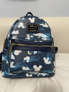 loungefly disney mickey mouse clouds mini backpack
