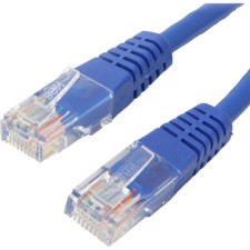 4Xem 4Xc6Patch3Bl 3Ft Cat6 Blue Molded Patch Cable