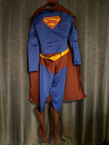 Rubies Men's Superman Costume Large - great condition - Picture 2 of 2