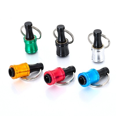 6Pcs Hex Shank Quick Release Keychain Screwdriver Drill Bit Holder Bits Set 1/4