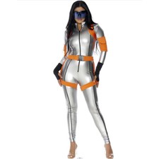 One-piece Female Spacesuit Jumpsuits Tights Bodysuit Cosplay Costumes Halloween
