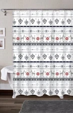 Christmas Reindeer 17-Piece Bath Set by Idea Nuova (Boxed Set / Brand New)