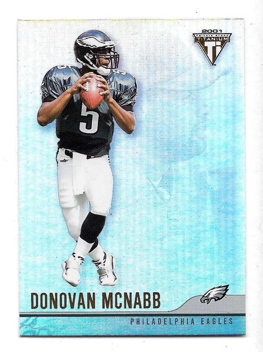2001 Pacific Private Stock Titanium SP #101 Donovan McNabb Philadelphia Eagles