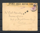 Südafrika Zensurbrief Burenkrieg/Boer War 1901 nach Ceylon - b11283