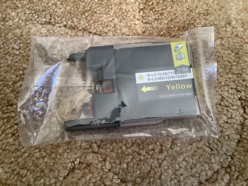 Yellow Ink Cartridge Replacement B-LC12 /40/71/73/75 - Picture 2 of 2
