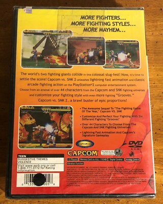 Capcom vs SNK 2 Mark of Millennium BRAND NEW FACTORY SEALED