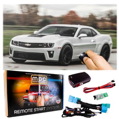 OEM Remote Activated Remote Start For 2010-2015 Chevrolet Camaro - T-Harness