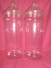 Tall Plastic Sweet Jars 2585ml Retro Storage, Sweet, Candy, Buffets, Party