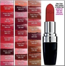 Avon Ultra Color Rich Lipstick Orig, Rubies or Lip Exfoliator. Choose Shade. New