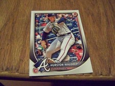HURSTON WALDREP  ROOKIE   2025 BOWMAN  BASEBALL CARD #61
