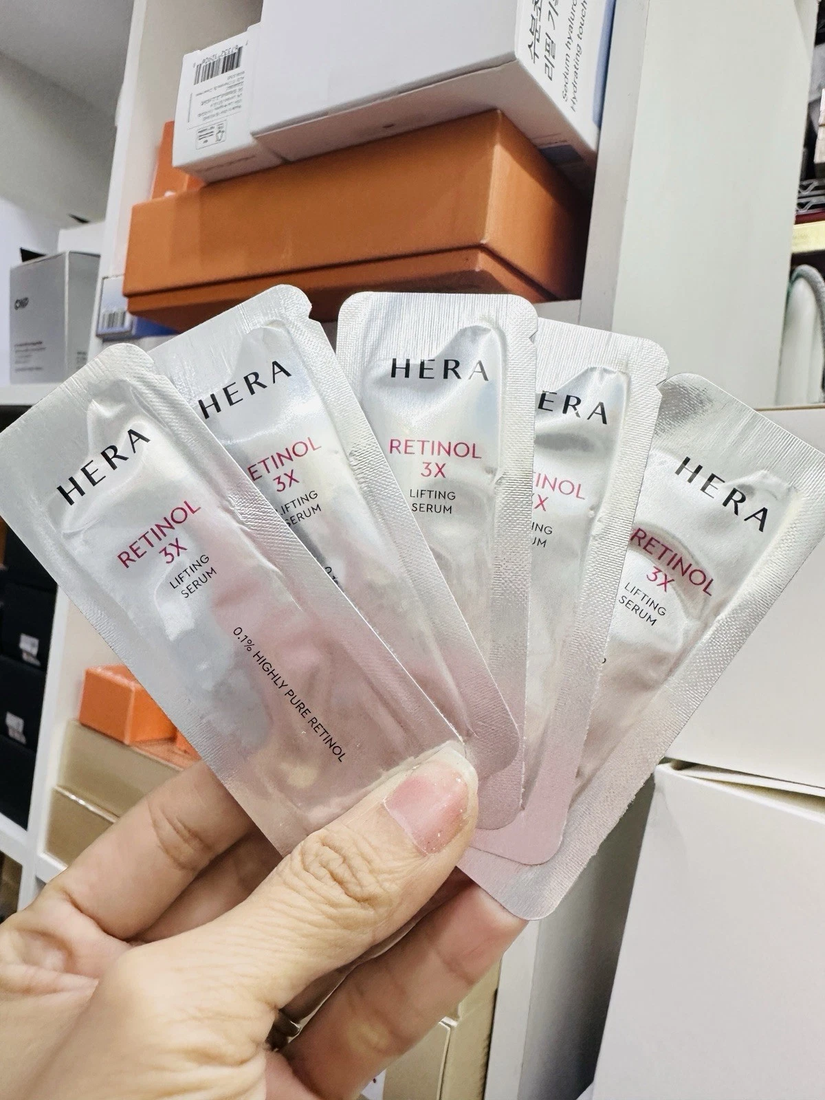 HERA Retinol 3X Lifting Serum 1ml X 24pcs (24ml) 0.1 Highly Pure Retinol