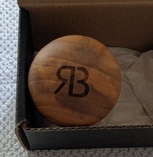 Reg Barber (RB) Olive Wood Tamper Handle - Ha...