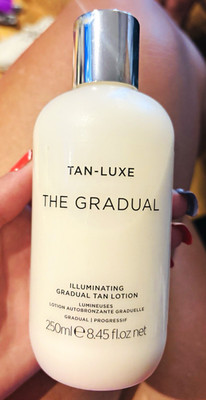 TAN-LUXE The Gradual Illuminating Gradual Tan Vegan Lotion 8.45 fl oz
