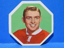 1963-64 York Peanut Butter White Backs Card #30, BILL HICKE, Montreal Canadiens