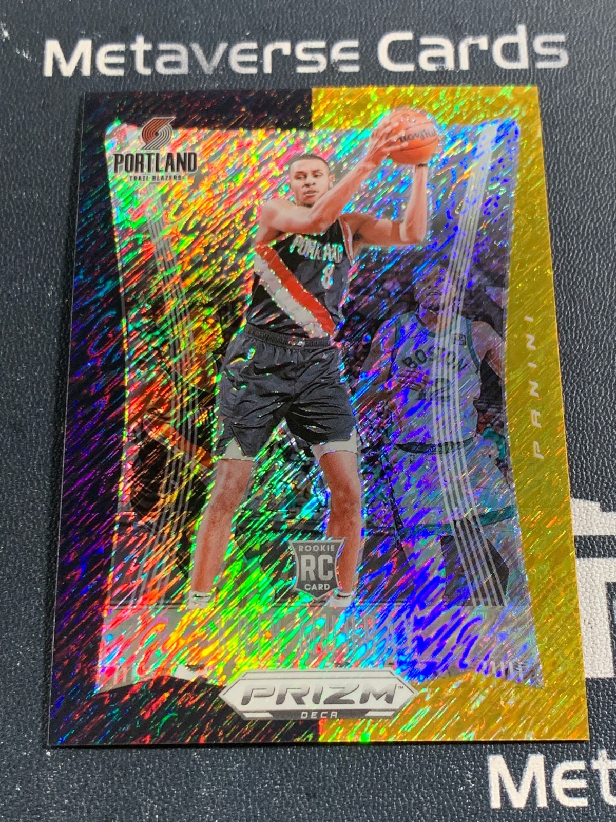 2023-24 Panini Prizm Deca Kris Murray RC Rookie Black Gold Shimmer FOTL 3/8 #171