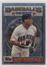 1993 Topps Finest Baseball's Finest Gary Sheffield #31 0q0m