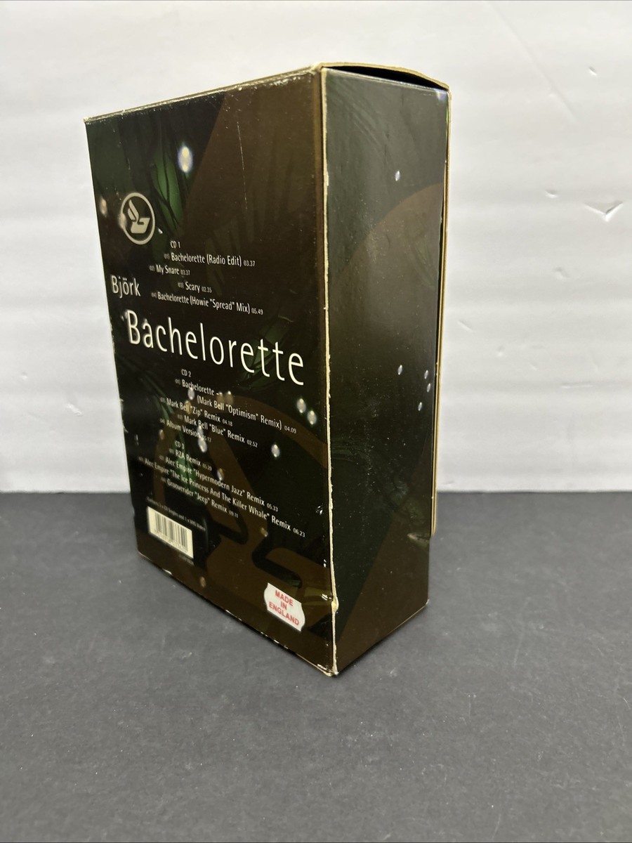 BJORK Bachelorette 3XCD +VHS BOX SET UK IMPORT 1997 ELECTRONIC