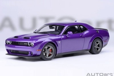 1:18 AUTOart DODGE CHALLENGER SRT SUPERSTOCK 2022 - plum crazy 71768   NEU&OVP