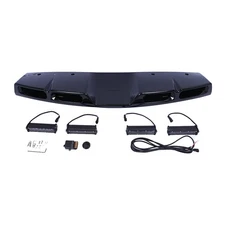 Gloss Black Roof Top Light Bar LED For Land Rover Defender 90 2020-2025