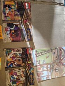 LEGO Harry Potter: Diagon Alley Shops (4723), Gryffindor (4722), Hogwarts (4721)